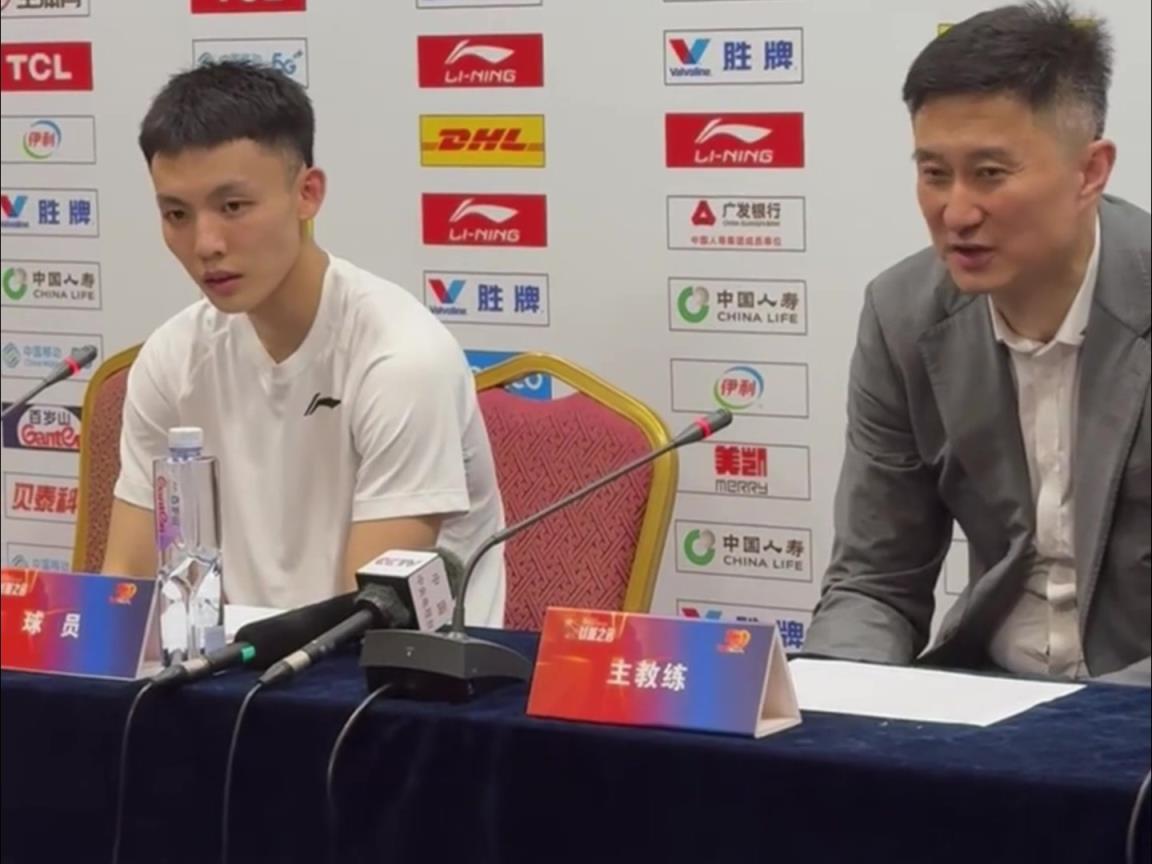 這是能說的嗎徐杰：杜指導賽前說了，這場球就是打架和摔跤！